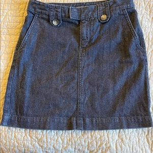 Adorable Banana Republic Jean Mini Skirt
